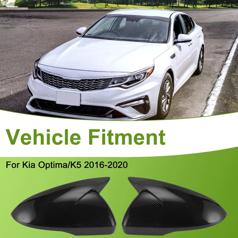 Kia Optima / K5 Left Right Side Mirror Cover Caps (2021-2023)