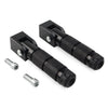 Electric Motor Bicycle ATV Black 8mm Folding Footpegs
