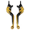 BMW R1200GS R1250GS CNC Gold Extendable Brake Clutch Levers (2013-2020)