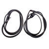 Mercedes-Benz 190E 190LE W201 Sedan 1982-1993 Front Door Weatherstrip x2