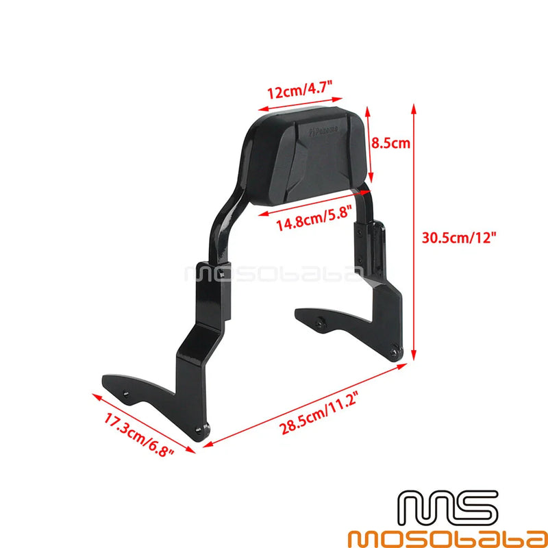 Harley Touring Road Glide Road King Sissy Bar Passenger Backrest (2014-2023)