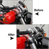 Harley Softail Dyna Street Bob Fat Bob 1.25" Handlebar Riser Clamp Kit