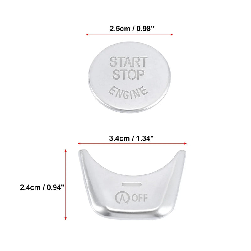 BMW 5 Series 7 Series Engine Start Stop Switch Button Cover Set