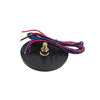 Motorcycle Rear Tail Stop Lamp 2 x Red LED Light Round Shape Reflector