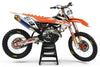 KTM SXF 250 450 SHOCKWAVE Decal Stickers (2007-2010)