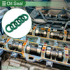 Oil Seal 16x22x5mm 5 Pcs TPU High Pressure Green