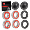 Yamaha Golf Cart G2 G8 G9 Front Wheel Bearing Seal Kit (1985–2007)