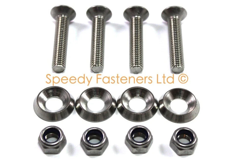 Tony Kart Cosmic Alonso Stainless Rod Washer Bolt