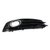 Audi A3 2003-2012 Front Bumper Fog Light Grille Cover with Chrome Ring