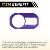 Jeep Gladiator JT (2020-2024) - Purple 1 Pc Headlight Button Panel Cover