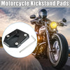 Honda Monkey 125 Kickstand Pad 1 Set Aluminum Alloy Titanium Tone