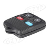 Ford Mercury 4 Button Keyless Remote Control Key Shell Case