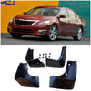 Nissan Altima Sedan Glossy Black Fender Mud Flaps Splash Guards (2013-2018)