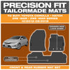 Toyota Corolla Set Custom Fit Moulded Rubber Floor Mats (2012–2018)