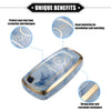 Ford Explorer, Ecosport, Mustang 3 x Button TPU Key Fob Cover Case