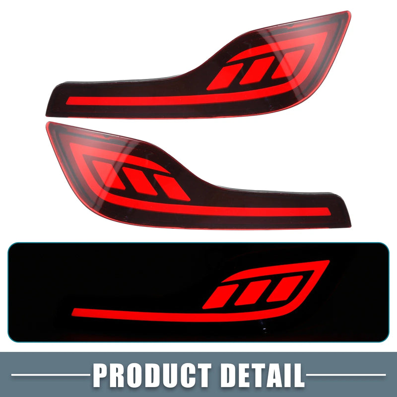 Honda CR-V 2 x Rear Bumper Reflector LED Brake Lights (2017-Present)