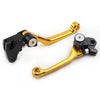 YAMAHA WR 250F WR 450F Gold Pivot Brake Clutch Levers (2001-2016)