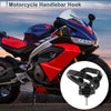 Motorcycle Hanging Hook 1 Pc Black Butterfly-type Open-closed Double Hook