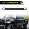 Jeep Wrangler (2018-2023) - Oxford Cloth Black 2 x Roll Bar Grab Handles