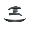 Seda 3Pcs / 50in-45in / Universal Downforce Performance Rear Trunk Spoiler