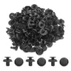 Buick 100 Pcs / 7mm Hole / Plastic Door Bumper Panel Fastener Clips Black