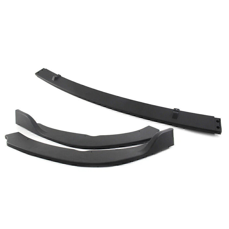Toyota Camry ABS Black Front Bumper Lip Spoiler (2018-2020)