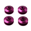 Trunk Hatch Lid 4PCS Purple Quick Release Bumper Holder Clips