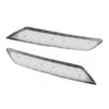 Honda Civic Sedan Clear Lens Rear Bumper Reflector LED Brake Lights (2006-2011)