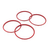 Toyota Tacoma Red AC Outer Vent Trim Covers (2016-2022)