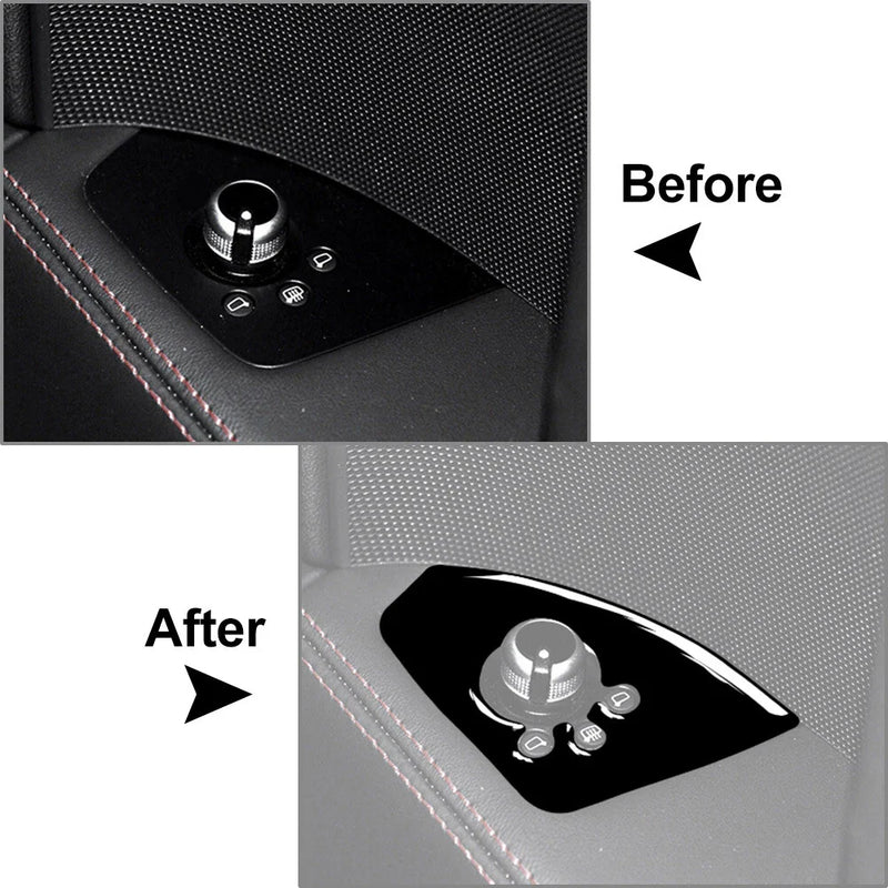 Audi TT TTS TTRS Interior Car Door Lock Button Panel Cover Trim (2008-2014)