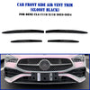Benz CLA Class X118 C118 4pcs Gloss Black Front Bumper Air Vent Trims (23-24)