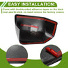 Ford F150 Black Side Mirror Cover Caps (2015-2020)