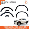 Nissan Navara D23 Matte Black Ute Guard Fender Flares (2021-2024)