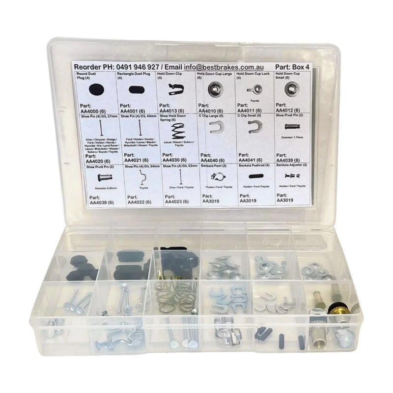 Make Model 74 Piece Hand / Park Brake Assortment