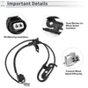Toyota Camry (2010-2011) 1 Pcs Rear Left ABS Wheel Speed Sensor