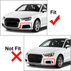 Audi A3 S3 Open Mesh Honeycomb Front Bumper Fog Light Grille (2013-2020)