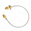 BS 341 No. 3 Argon Cylinder Refill Station Transfer Adaptor Hose