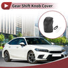 Honda Inspire (2023) - Black Faux Leather Car Gear Shift Knob Cover