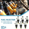 Ford F-150 (1987-1990) 4.9L Fuel Injector 6 x Gray