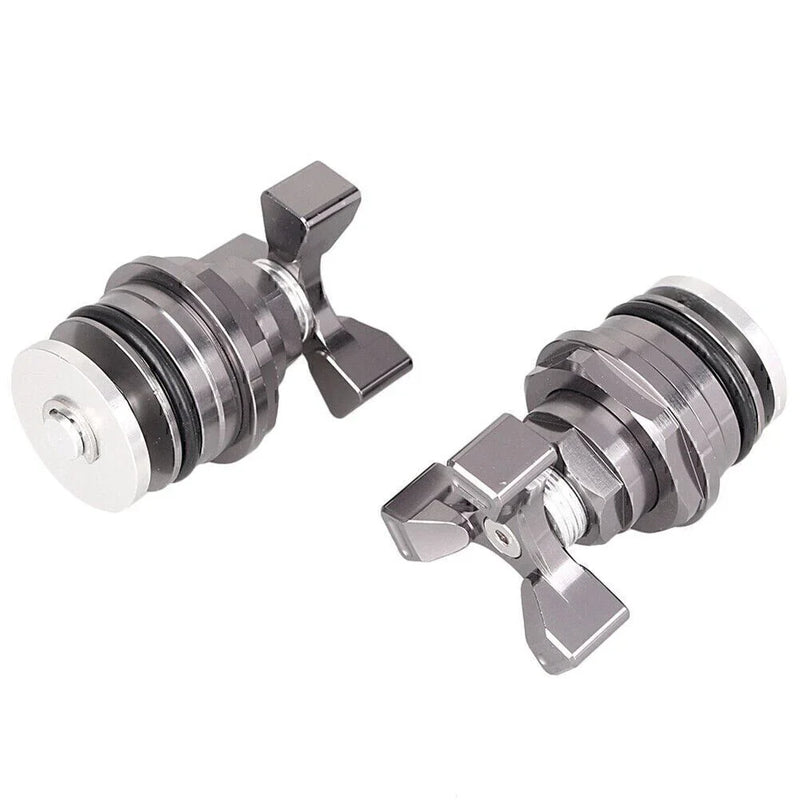 Kawasaki Ninja 250 37mm Fork Bolts Preload Adjusters (All Years)
