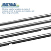 Toyota Camry 4pcs Window Weatherstrip Seal (2007-2011)