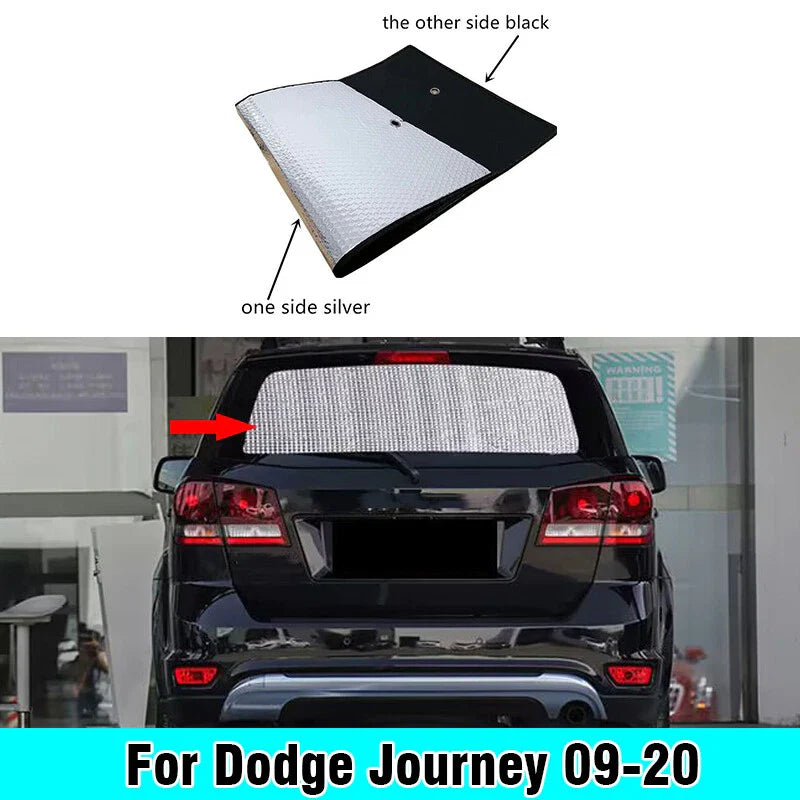 Dodge Journey 2 x Rear Windshield Privacy Sunshade (2009–2020)