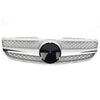 Mercedes Benz R230 SL550 SL63 Front Upper Mesh Grille (2007-2008)