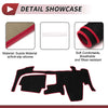 Nissan 40 Series B44A (2020-2024) Black Red Dashboard Cover Mat