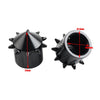 Harley Touring Road King Street CNC Cut Front Axle Cap Nut Covers