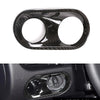 Macan 2015-2020 Real Carbon Fiber Headlight Switch Buttons Cover Trim Fit