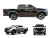Mazda BT-50 UTE Matte Black Fender Flares (2021-2023)
