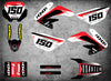 Honda CRF80 2011-2020 Stickers Custom Graphics Full Kit