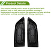 Toyota Yaris Rear Left & Right Window Switch Bezel Covers (2006-2011)