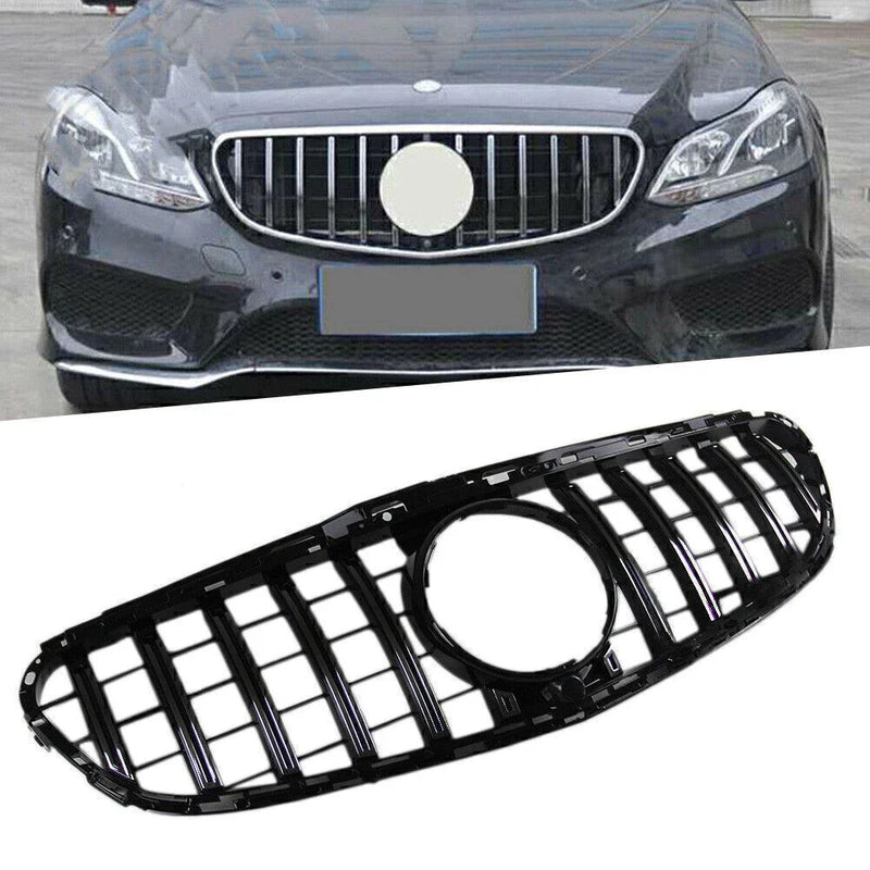 BENZ E CLASS W212 Black GT Style Front Bumper Grille (2014-2015)